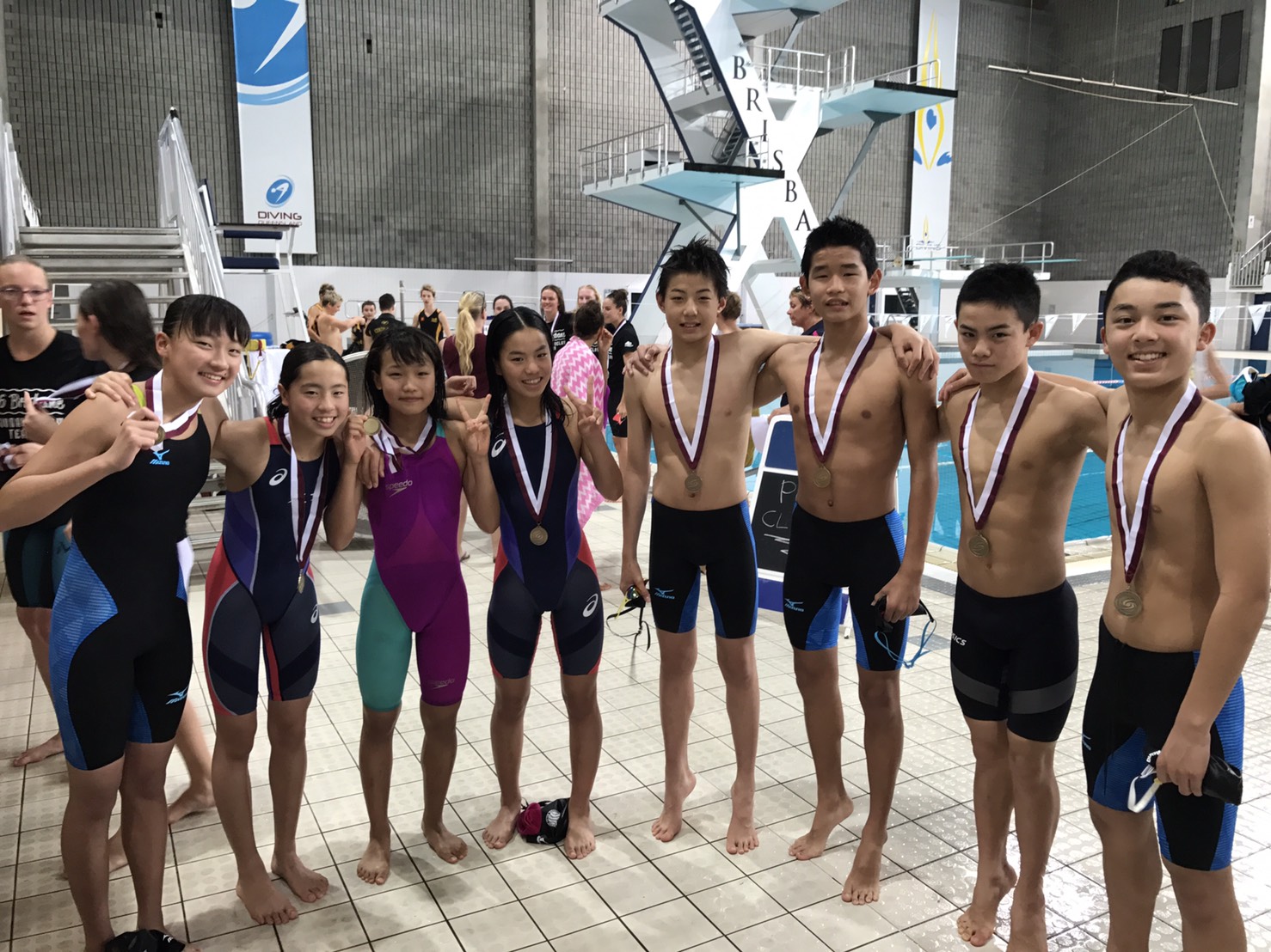 水泳 オーストラリア遠征 1日目 稚内水泳少年団サイト